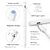 preiswerte Stylus-Stifte-Stylus-Stifte Kapazitiver Stift Für Android Universell Tablet Apple iPhone Tragbar Cool Berührungsschalter Aluminiumlegierung POM-Ersatztipp