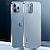 billige iPhone-etuier-telefon Etui Til Apple Bakdeksel iPhone 14 Pro Max iPhone 13 iPhone 12 Vanntett Støvtett Anti-skrape Ensfarget Rustfritt Stål