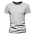 economico Magliette casual da uomo-Unisex maglietta Liscio Girocollo Manica corta Abbigliamento Essenziale Informale Classico