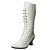 abordables années 1930-bottes à lacets blanches pour femmes de style victorien avec détails en dentelle et talons mi-hauts pour une tenue élégante et vintage