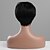 cheap Human Hair Capless Wigs-Human Hair Blend Wig Short Straight Pixie Cut Short Hairstyles 2020 With Bangs Berry Straight Machine Made Women&#039;s Natural Black #1B