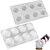 billige Æggeværktøjer-silikone forme 3d kugle æg trøffel chokolade skimmel til bagning af kage dekorationsværktøjer mousse is budding skimmel
