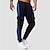 cheap Men&#039;s Active Pants-Men&#039;s Sweatpants Joggers Drawstring Pocket High Waist Bottoms Athletic Winter Running Walking Jogging Breathable Quick Dry Moisture Wicking Normal Sport Color Block Activewear Black+Gray Black Red