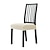 ieftine Husa scaun de sufragerie-huse pentru scaune de sufragerie cu legaturi huse pentru scaune jacquard elastice protectoare pentru scaune de bucatarie de sufragerie