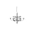 billige Stearinlysdesign-ecolight 95 cm pendel lys kreativ lysekrone i stearinlys metall stearinlys klassisk kontor, butikker / kafeer galvanisert kunstnerisk elegant moderne 110-120v 220-240v