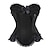 cheap Corsets-Costume Corset &amp; Bustier Women‘s Plus Size Sexy Lace Overbust Corsets for Tummy Control Push Up Date Valentine‘s Day Corset Top