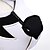 abordables Disfraces-Máscara facial completa Capucha de cachorro de perro Casco blanco Boca extraíble Disfraz de cosplay Accesorios de fiesta (Blanco)