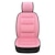 abordables Fundas de asiento para coche-1 pcs Protector de asiento de coche para Asientos delanteros Suave antideslizante Cómodo para