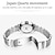 cheap Quartz Watches-OLEVS Quartz Watch for Women&#039;s Women Analog Quartz Stylish Fashion Creative Titanium Alloy Stainless Steel