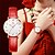 voordelige Quartz horloges-OLEVS Quartz horloges voor Dames Analoog Kwarts Stijlvol Modieus Creatief Roestvrij staal Roestvrij staal Echt leer