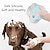 billiga Bad och personlig vård-2st husdjurshund katt skötsel badborste massageborste med tvål och schampo mjuk silikonhandske hundar katter tassar rena badverktyg färg slumpmässigt