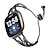 preiswerte Uhrenarmbänder für Fitbit-1 Stück Smartwatch-Band Kompatibel mit Fitbit Versa 3 / Sense Versa 2 / Versa / Versa Lite Edelstahl Smartwatch Gurt Verstellbar Stoßresistent Metall Band Ersatz Armband