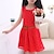 preiswerte Kleider-Kinder Wenig Mädchen Kleid Solide Alltag Purpur Rot Rosa Baumwolle Ärmellos Standard Süß Kleider Sommer Schlank 3-10 Jahre