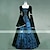 Χαμηλού Κόστους Ιστορικές &amp; Vintage Στολές-Μαρία Αντωνιέτα Steampunk® Βικτοριανό 18ος αιώνας Κοκτέιλ Φόρεμα Vintage Φόρεμα Φορέματα Κοστούμι πάρτι Χορός μεταμφιεσμένων Φόρεμα χορού Γυναικεία Στολές Πεπαλαιωμένο Μεταμφίεση Μακρυμάνικο