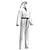 cheap Movie &amp; TV Theme Costumes-Cobra Kai Karate Kid Outfits Masquerade Men&#039;s Women&#039;s Boys Movie Cosplay Sports Cosplay White Top Pants Waist Belt Carnival Children&#039;s Day Masquerade Polyester World Book Day Costumes