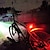 voordelige Fietsverlichting &amp; Reflectoren-LED Fietsverlichting Koplamp fiets Achterlicht fiets LED Fietsen Wielrennen Waterbestendig Super helder Draagbaar Verstelbaar Oplaadbare li-ionbatterij 2000 lm Oplaadbare Batterij Natuurlijk wit Rood