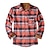 cheap Softshell, Fleece &amp; Hiking Jackets-Men&#039;s Buck Camp Flannel Shirt Jacket Long Sleeve Plaid Button Down Shirt Work Shirt Work Utility Casual Button Down Shirt