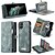 preiswerte Handyhülle für iPhone-Brieftaschenhülle aus Leder für iPhone 12 Pro Schutzhülle mit abnehmbarem Magnetverschluss, Kartenfächern, Münzfach mit Reißverschluss