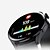 voordelige Smartwatches-T33S Slimme horloge 1.28 inch(es) Smart horloge Bluetooth Stappenteller Gespreksherinnering Slaaptracker Compatibel met: Android iOS Dames Heren Lange stand-by Stappenteller IP 67 42 mm horlogekast