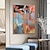 levne Nude Art-olejomalba ručně malované ručně malované nástěnné umění moderní abstraktní nahá žena bytové dekorace srolované plátno bez rámu nenatažené