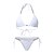 cheap Bikini Sets-Women&#039;s Swimwear Bikini 2 Piece Swimsuit Slim Solid Color White Black Orange Yellow Halter Padded Bathing Suits New Party Casual / Sexy / Padded Bras