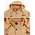 cheap Softshell, Fleece &amp; Hiking Jackets-Men&#039;s Military Tactical Jacket Cotton Fleece Winter Outdoor Thermal Warm Windproof Breathable Quick Dry Outerwear Winter Jacket Camping / Hiking Hunting Fishing ArmyGreen khaki Black