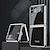abordables Carcasas Samsung-teléfono Funda Para Samsung galaxia Z Flip 5 Z Flip 4 Z Flip 3 Z Flip 2 Z Flip Funda Trasera Cromado Protector de lente de cámara Antigolpes Transparente Color sólido Mármol Vidrio Templado