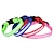 cheap Dog Collars, Harnesses &amp; Leashes-Collar Waterproof LED Lights Nylon Green Pink Red Blue