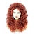 cheap Costume Wigs-Medieval Wig Wild Untamed Long Curly Full Wig Fox Red Ladies Wigs  Red Afro Wigs for Women Cosplay Wigs