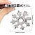 cheap Wrench-18-in-1 Snowflake Multi Tool Stainless Steel Snowflake Bottle Opener/Flat Phillips Screwdriver Kit/Wrench Durable and Portable to Take Great Christmas gift