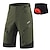cheap Cycling Pants, Shorts, Tights-Men&#039;s Cycling MTB Shorts Bike Shorts Baggy Shorts Underwear Shorts Mountain Bike MTB Road Bike Cycling Sports Black Army Green Quick Dry Moisture Wicking Waterproof Zipper Clothing Apparel Relaxed Fit