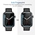 cheap Smartwatch Screen Protectors-[6 Pack] Watch Screen Protector Compatible with Apple Watch Series 8 7 41mm 45mm Series 6 5 4 SE 40mm 44mm Series 3 2 1 38mm 42mm Privacy Screen Protectors High Definition TPU Watch Accessories