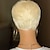 povoljno Sintetičke perike-perika za kratku kosu s praskom vlasuljasta perika za kosu kratke sintetičke perike za crno/bijele žene prirodna plava perika kratka frizura