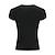 cheap Men&#039;s Casual T-shirts-Men&#039;s T shirt Tee Solid Color V Neck Casual Daily Short Sleeve Tops Lightweight Fashion Muscle Big and Tall White Black Blue / Summer / Summer