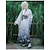 tanie Kostiumy anime-Yosuga no Sora Kasugano Sora Anime Garnitury cosplay Kimono Trykot opinający ciało / Śpiochy dla dorosłych Gorsety Łuk Na Damskie
