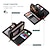 cheap iPhone Cases-Phone Case For iPhone 15 Pro Max Plus iPhone 14 13 12 11 Pro Max Mini X XR XS Max 8 7 Plus Wallet Case Magnetic with Lanyard Shockproof Solid Color TPU PC PU Leather