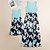 cheap Family Matching Outfits-Mommy and Me Dresses Daily Floral Graphic Color Block Patchwork Red Light Blue Maxi Short Sleeve T Shirt Dress Tee Dress Adorable Matching Outfits / Spring / Summer / Cute / Print