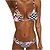 voordelige Bikini&#039;s &amp; Badmode-Dames Zwemkleding Bikini 2 stuks Normaal Zwempak Blote rug Opdrukken Gat Bloemig Streep Blozend Roze V-Wire Badpakken nieuw Vakantie Sexy
