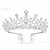 olcso Hajformázási kiegészítők-kristály tiara korona nőknek bálkirálynő korona quinceanera kiállítás koronák hercegnő korona strassz kristály menyasszonyi koronák női tiara ezüst arany színű