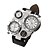 levne Quartz hodinky-Křemenný pro Pánské Muži Analogové Křemenný Nerez Kůže