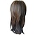 abordables Perruques Synthétiques Sans Bonnet-perruques brunes pour femmes longue soirée cosplay charmantes perruques pour femmes perruques mixtes - brun noir