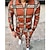 cheap Men&#039;s Tracksuits-Men&#039;s 2 Piece Full Zip Tracksuit Street Casual Long Sleeve Breathable Soft Gym Workout Running Jogging Training Exercise Sportswear Plaid Checkered Normal Jacket Green Orange Red Coffee Activewear