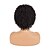 abordables Perruque de mode synthétique-perruques brunes pour femmes courtes perruques bouclées crépues bob perruques pour femmes noires 6 pouces, 1 b