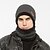 cheap Hiking Clothing Accessories-Winter Beanie Hat Scarf Set Warm Knit Hat Thick Winter Cap Neck Warmer Windproof Outdoor Ski Snow Skull Caps Cotton Claret Black Grey for Skiing Camping / Hiking Hunting
