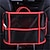 cheap Car Organizers-Car Net Pocket Large Adjustable Buckle Strap Car Seat Bag Holder Car Mesh Purse Holder between Seats 1PCS