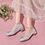 voordelige Meisjesschoenen-Voor meisjes Platte schoenen Prinses schoenen Schoolschoenen PU Grote kinderen (7 jaar +) Dagelijks Gesp Roze Zilver Goud Lente Zomer / Kleurenblok