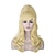 Недорогие Парики к костюмам-светлые парики для женщин белокурый вьющийся парик | Morticia Beehive винтажный женский парик, длинные вьющиеся прически, викторианский фембот, смешной, смешной, перетаскивающий, смешной парик