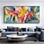 cheap Abstract Paintings-Mintura Handmade Oil Painting On Canvas Wall Art Decoration Modern Abstract Colorful Picture For Home Decor Rolled Frameless Unstretched Painting