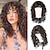 cheap Synthetic Trendy Wigs-Eddie Munson Cosplay Long Curly Wig with Bangs 20Inch Shag Haircut With Curly Fringe Synthetic Hair for Women and Women Daily Use Party Christmas Party Wigs