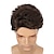 cheap Mens Wigs-Men Brown Layered Wig Short Curly Natural Wavy Halloween Synthetic Heat Resistant Cosplay Party Hair Wigs for Male Guy